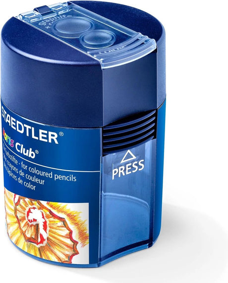 Staedtler - Noris Club - Doppelspitzer mit Dose auf Blister - 1 Stück