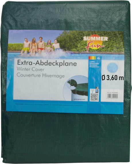 Sommerspaß Winterteppich um 360 cm Grün