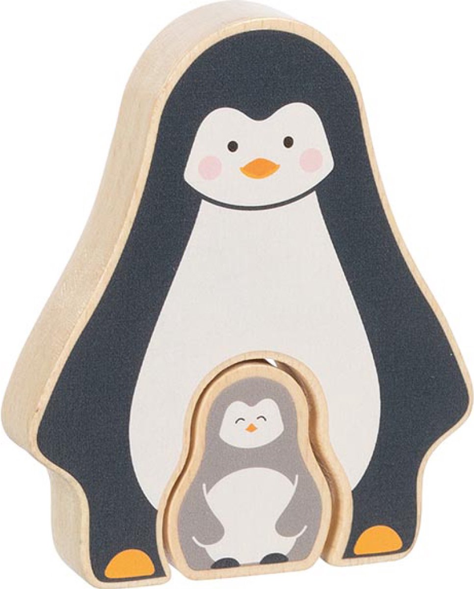 Goki Holzrätsel stehend Pinguint, 2st.