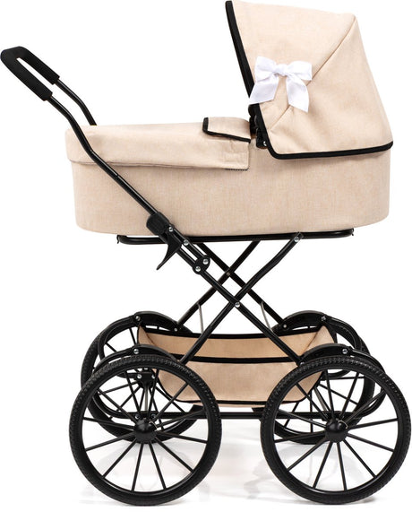 Bayer design klassieke beige poppenwagen