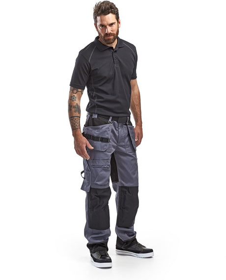 Blåkläder Blaklader Arbeitshose 1504-1860 – grau schwarz – C54