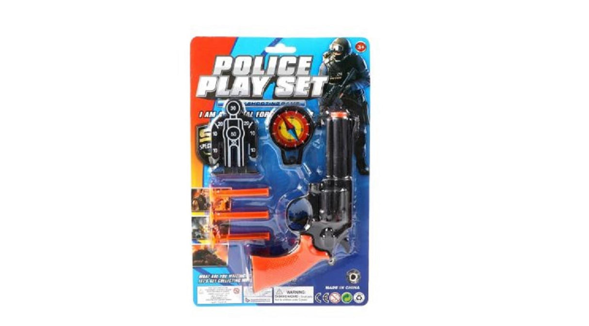 Polizeispielset 6-teilig auf Karte