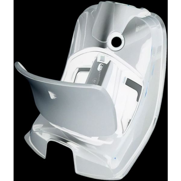 Rand innerer Bildschirm+Kap Vespa LX White Gloss (glattes Modell)