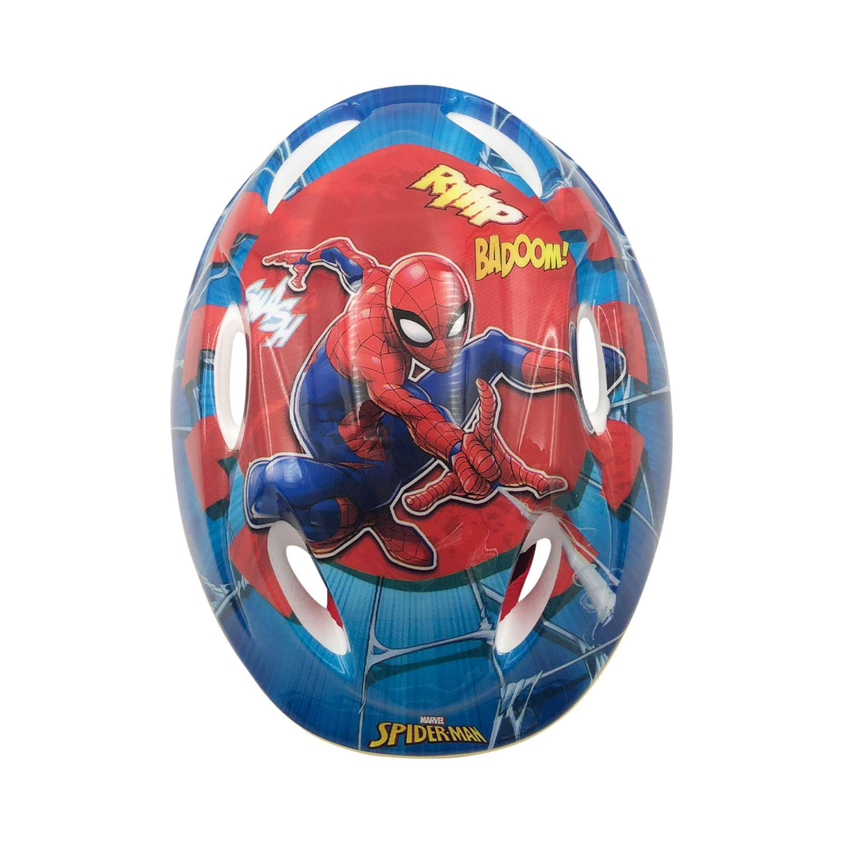 Velo Helm Spider-Man Boys 51-55 cm Blauww rout