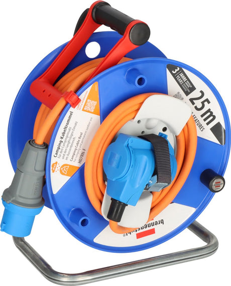 Brennerstuhl Garant G Cee 3 IP44 Kabeltrommel für Camping und maritime Zwecke 25 m h07rn-f 3g2,5 – 1182470100