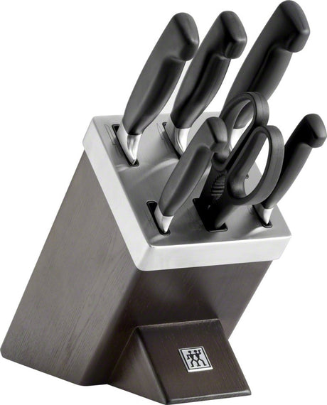 Zwilling Henckels Zwilling Four Stars 7-teiliger selbstschärfender Messerblock