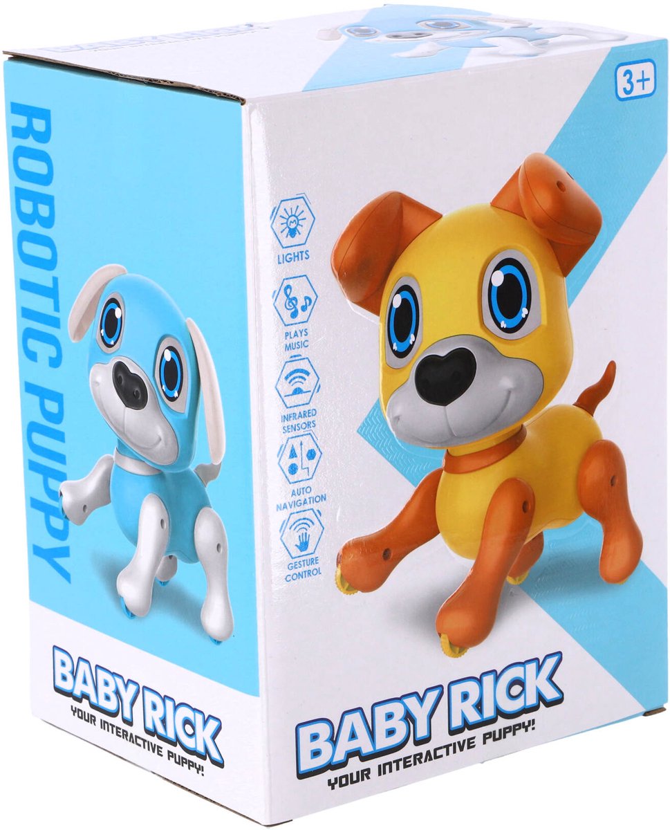 Keine Markenroboter-Hundefunktion, Baby Rick Blue