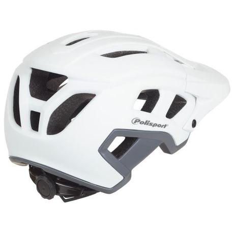 Polisport Mountain Pro Fahrradhelm M 55-58 cm Weiß grau
