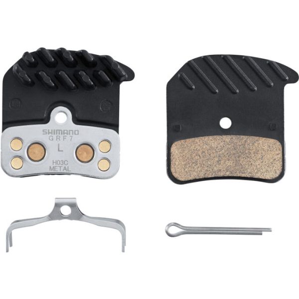 Shimano H03C Ice-Tec-Scheibenbremsbeläge aus Metall