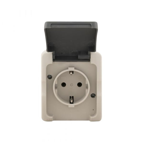 AC Wall Socket 2p+Ra