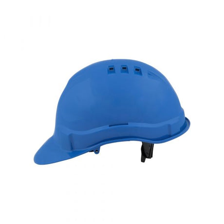 Casco di sicurezza blu