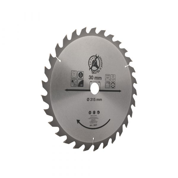 Säge Blade 315 mm., 30 Zähne