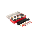 Simson repair box Normally 8 x 6 cm aluminum red 10-piece