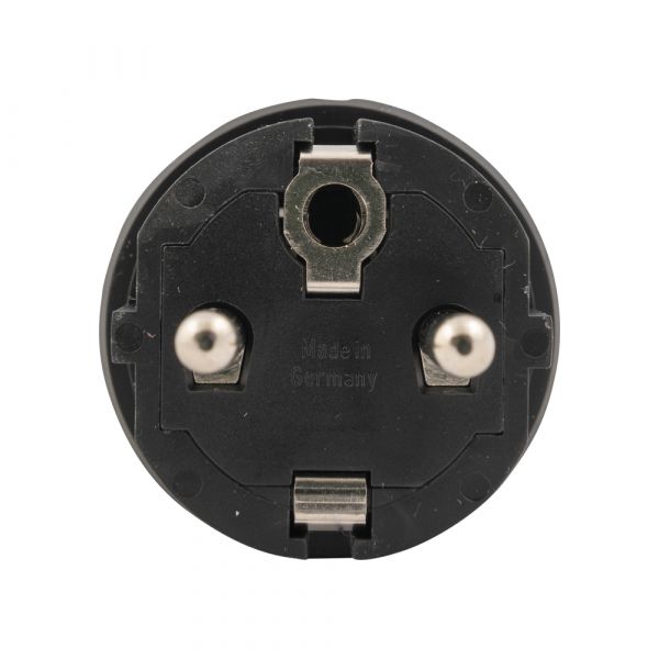 Stecker schwarz + ra 16 Amp.