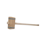 Gartenhammerquadrat mit Stahl 110 cm.