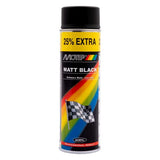 Spray Lak Motip Mat Black (500 ml)