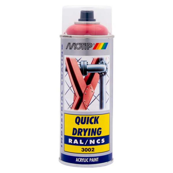 Motip Industrie RAL3002 400 ml.