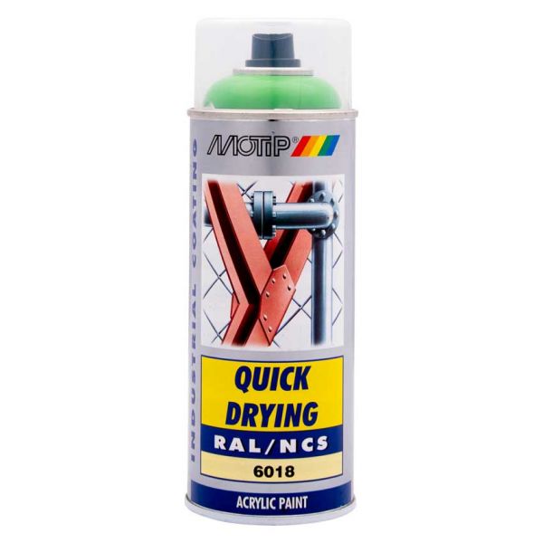 Motip Industrie RAL6018 400 ml.