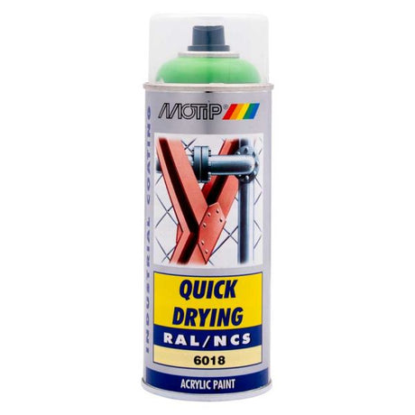 Motip Industrie RAL6018 400 ml.