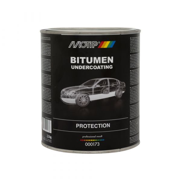 Bitumen Brush Tin 2,6 kg.