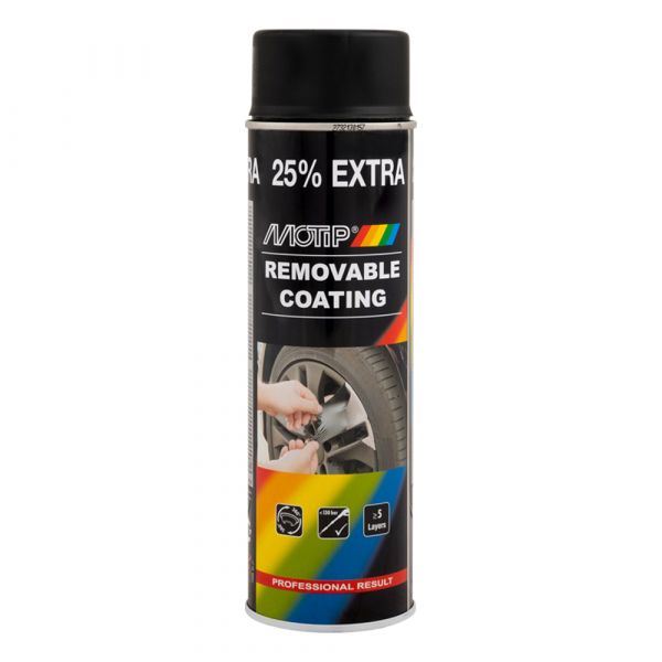 Sprayplast Matt Black (sprej plechovka 500 ml)