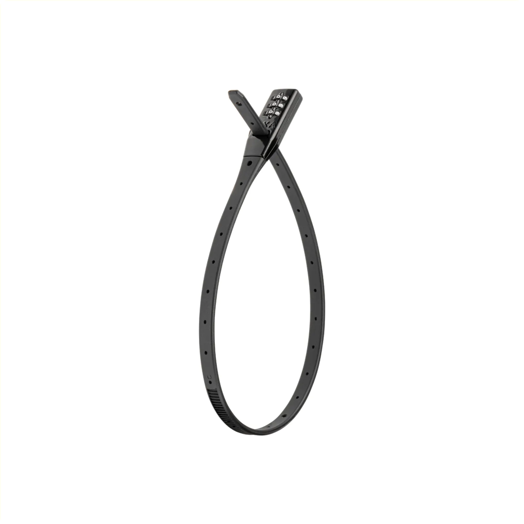 Axa Reißverschlussschloss 53 cm 10 mm – schwarz