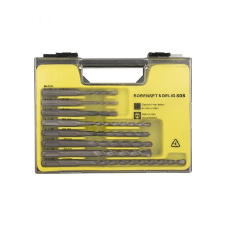 Topgear Topgear Drilling Set de 8 piezas SDS