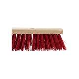 Besen Nylon rot 29 cm.