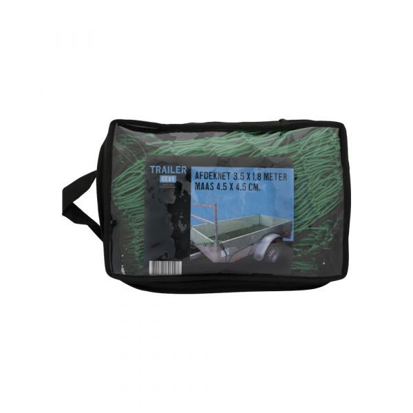Trailergear-Abdecknetz 3,5x2 m, Maschenweite 4x4 cm.