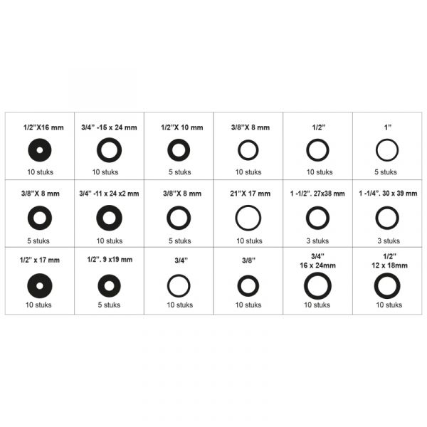 Topgear Topgear Seal Rings Arsch. 141-dlg