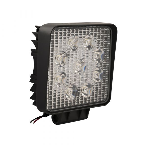 Trailergar Trailerarar Work Lamp 9 LED Quadrat