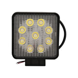 Trailergar Trailerarar Work Lamp 9 LED Quadrat