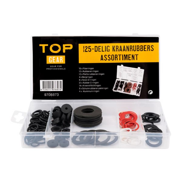 Topgear Kraantrubbers Arsch. 125 Stücke.
