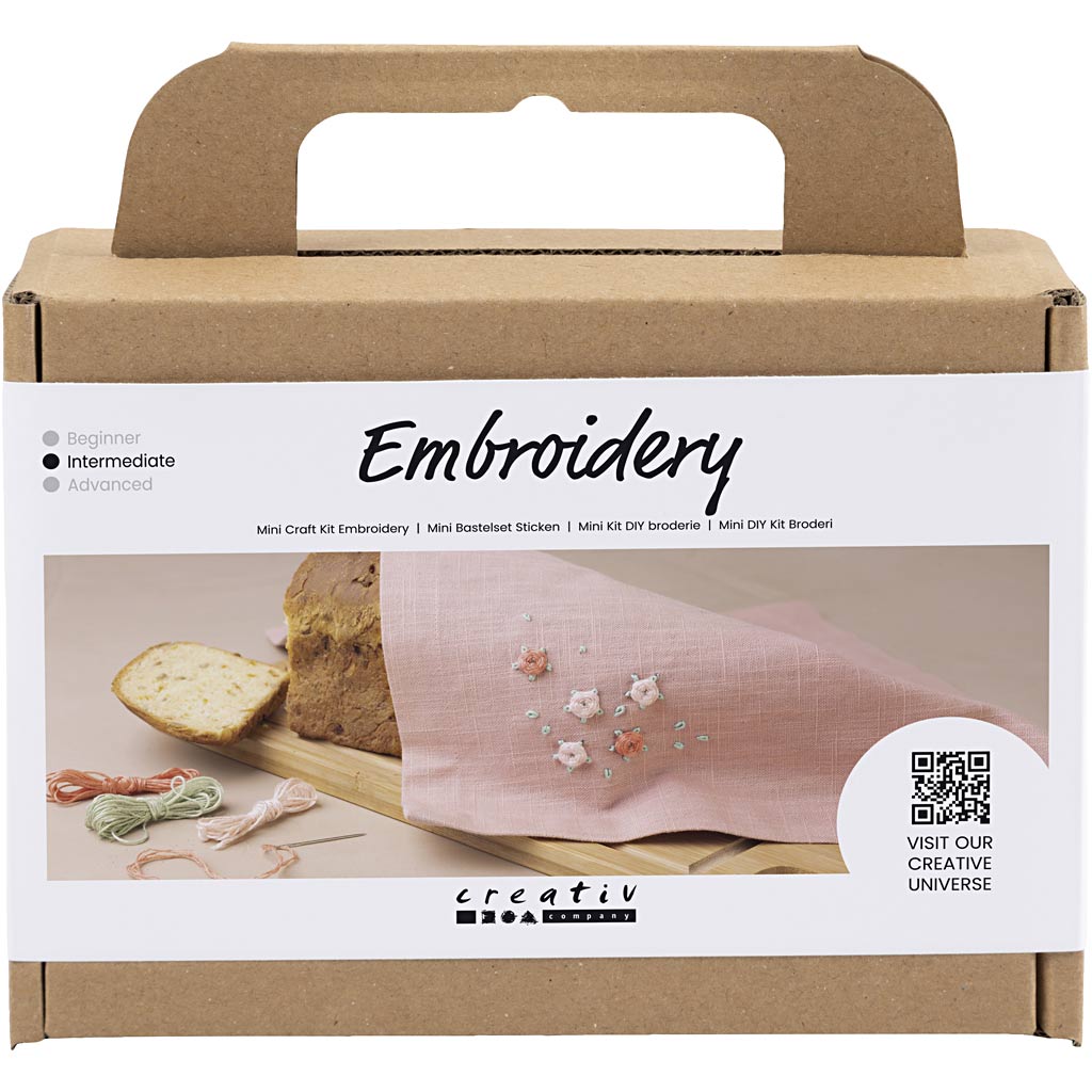 Creativ Company Mini Hobbyset Stickereien Servet