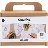 Creativ Company Mini-Hobby-Set Zeichnen, Muster, 1 Box
