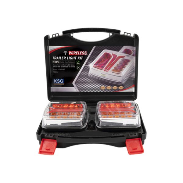 Trailereck triffliger Beleuchtung Set Wireless LED 10-30 V.