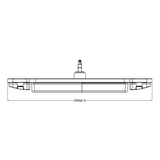 Rücklicht Slimline 4 Funktionen 12-24V LED