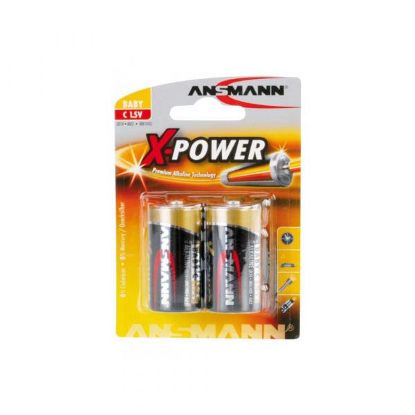 X-Power Alkalibatterie lr14 2St.