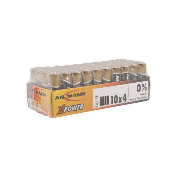 Alkalibatterie AA LR6 40 Stk.