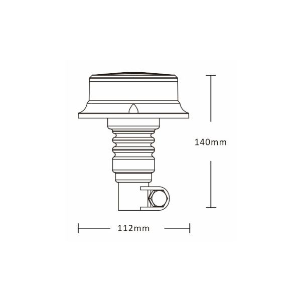 Bild Rundumkennleuchte LED 12-24V o pro