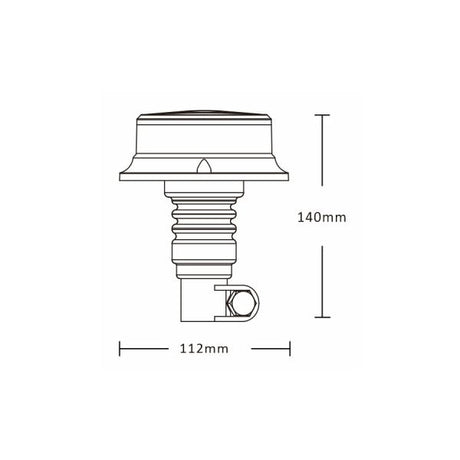Bild Rundumkennleuchte LED 12-24V o pro