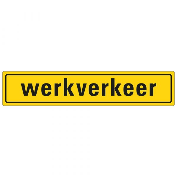 Magnettafel für den Arbeitsverkehr – 80x400 mm.