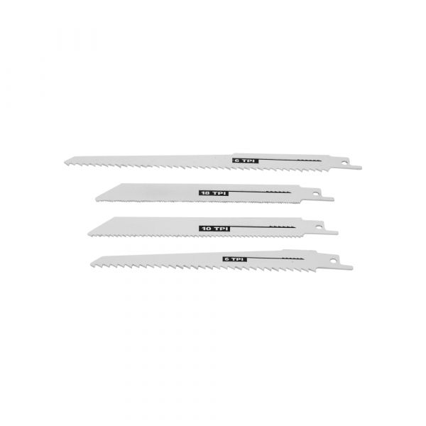Säbelsägen-Set Holz Metall 4-tlg.