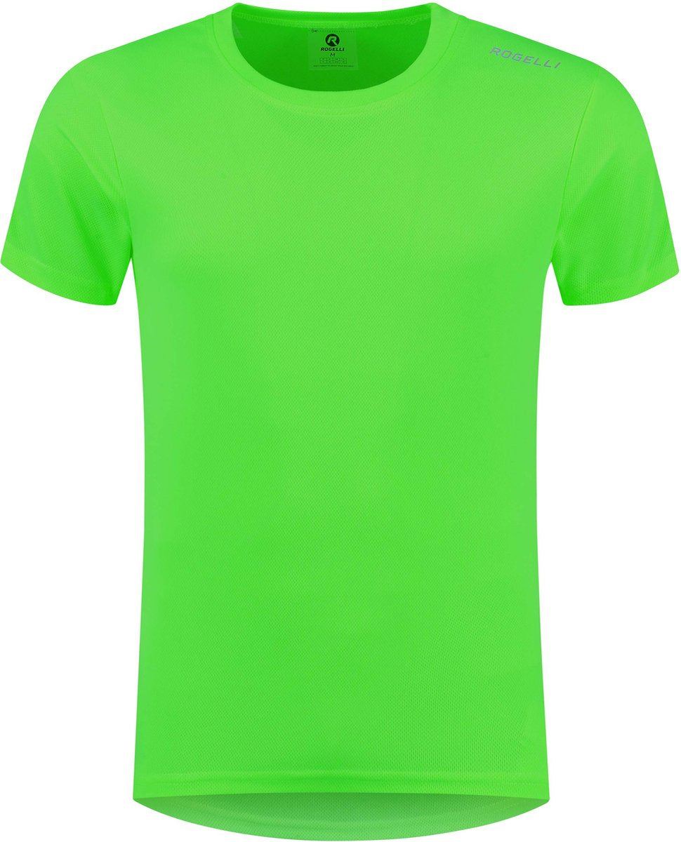 Rogelli promo hardloopshirt heren - korte mouwen - groen - l