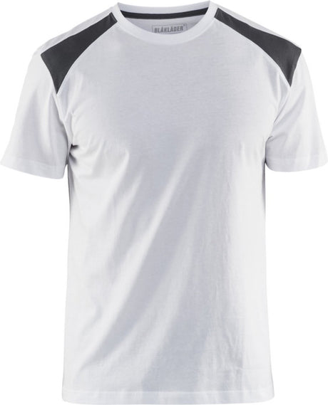 Blåkläder T-Shirt 3379-1042-1098 weiß dunkelgrau Größe. l