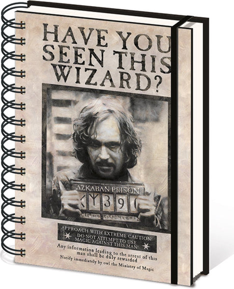 Pyramid international ringband harry potter wanted sirius black - a5