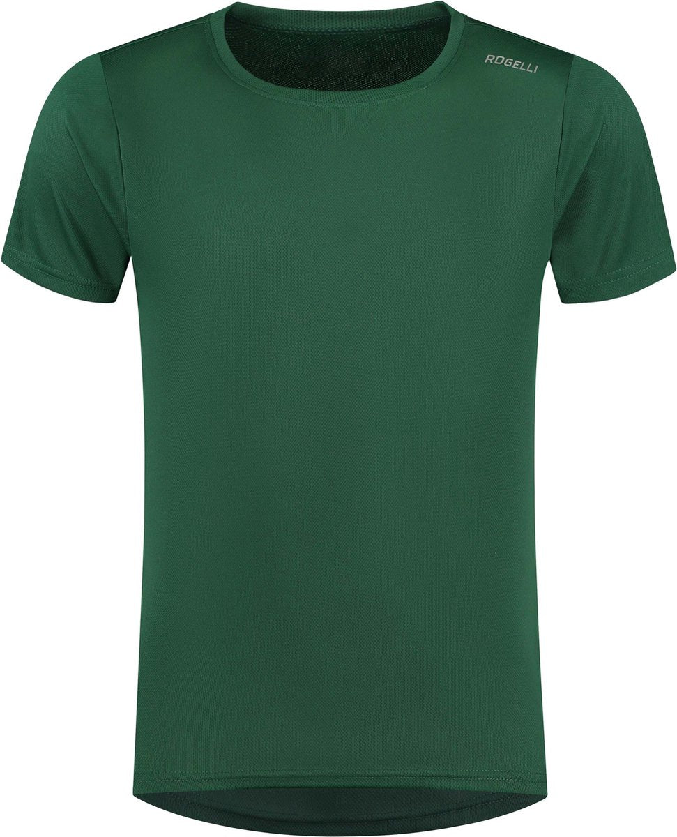 Rogelli promo hardloopshirt heren - korte mouwen - donkergroen - xl