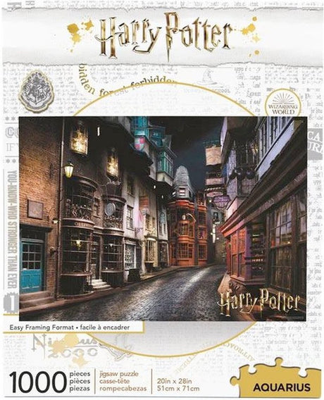 Aquarius harry potter - diagon alley (1000 pieces) puzzle - multicolours