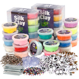 Lustige Freunde aus Silk Clay, groß, 1 Set