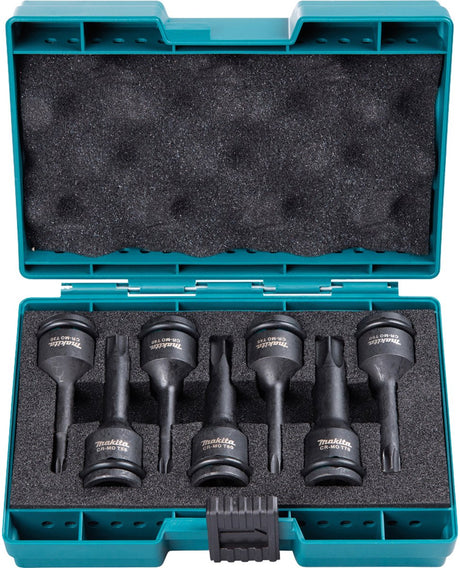 Imp-Makita-Torx-Schlagschrauber-Bit-Set | 7-teilig | actblack | 1 2'' | Großbritannien – e-23628